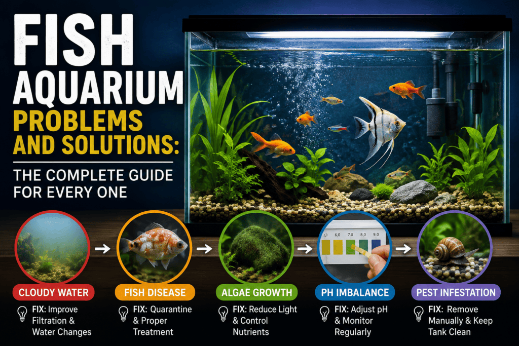 Fish Aquarium Problems and Solutions: Complete Troubleshooting Guide (2026)